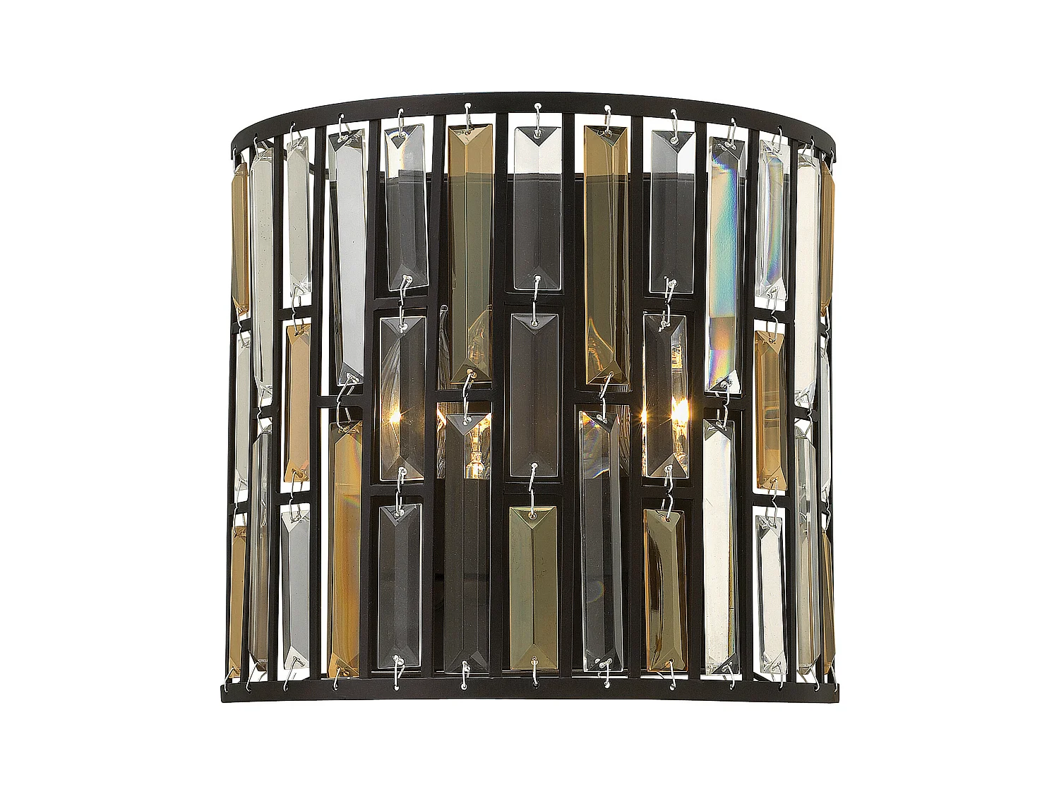 Elstead Gemma Applique murale d'intérieur à 2 ampoules, bronze vintage, E14