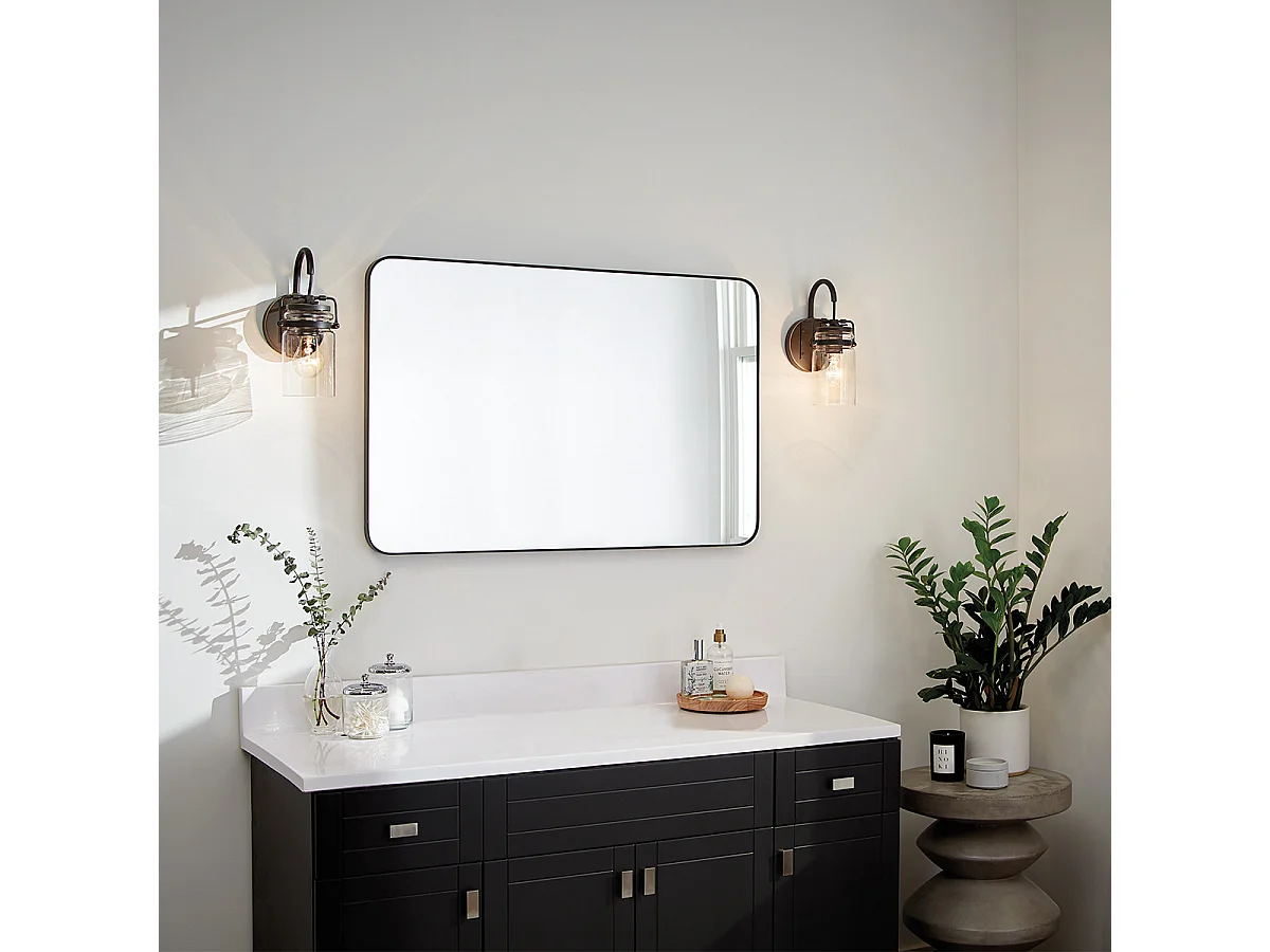 Elstead Brinley - 1 Licht Wandleuchte Olde Bronze, E27