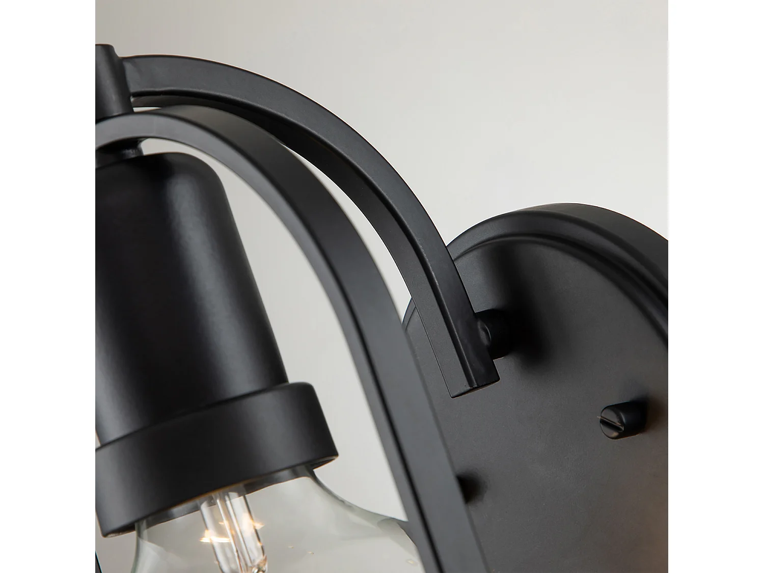 Elstead Hinkley Somerset Wandleuchte Schwarz