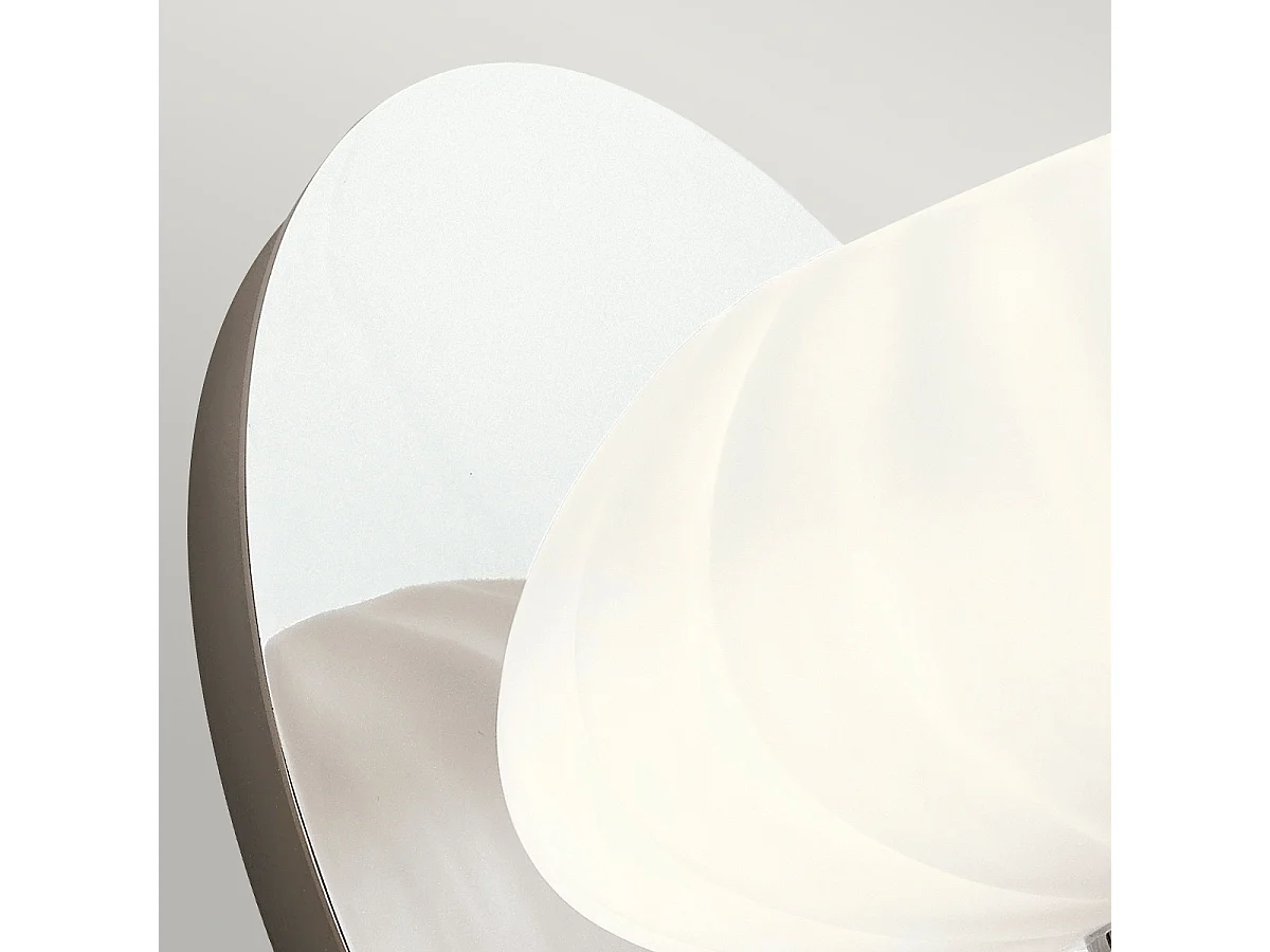 Elstead Kichler Pim Badezimmer-Wandleuchte Chrom poliert, 3000K, IP44