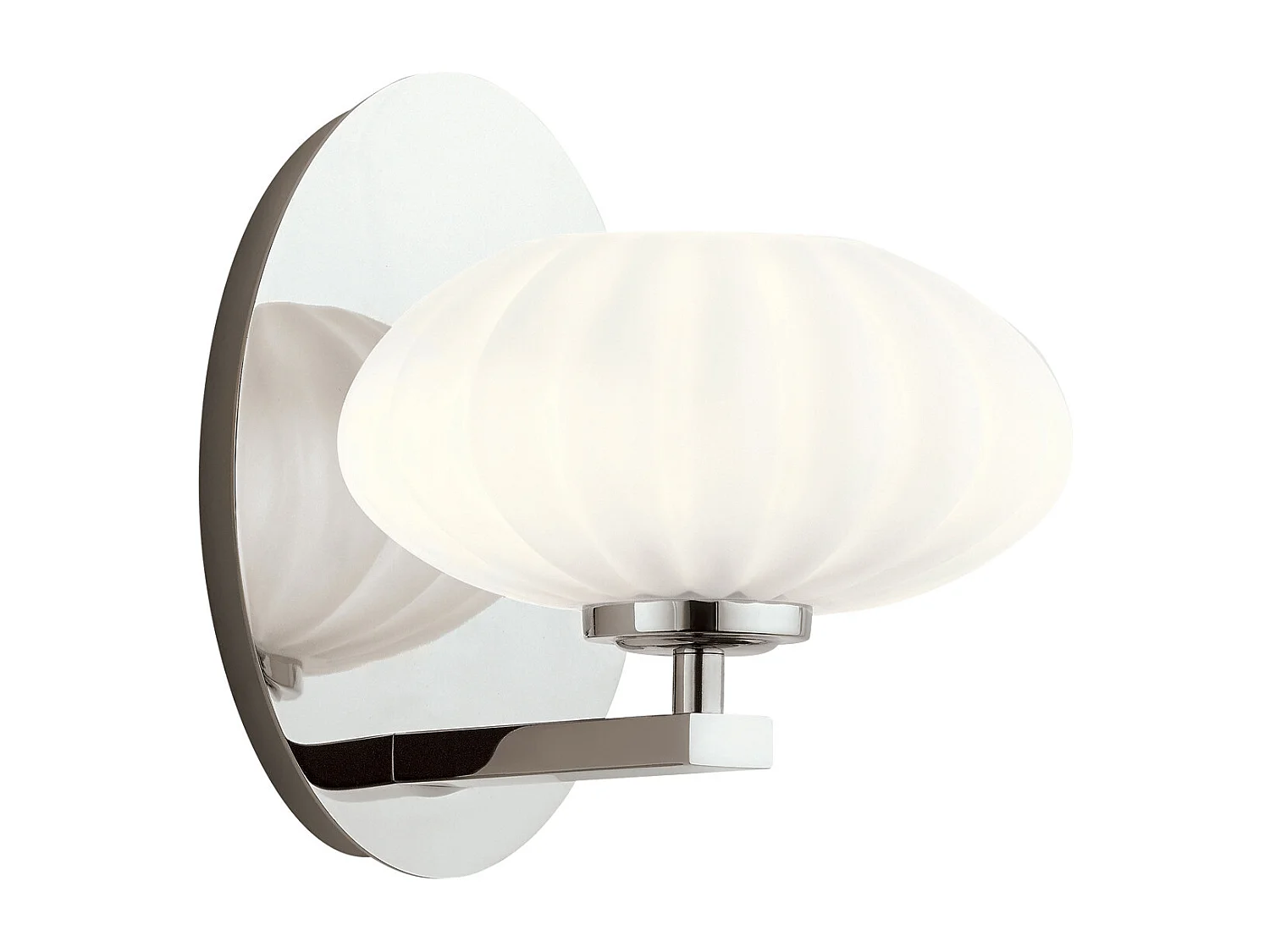 Elstead Kichler Pim Badrumsvägglampa polerad krom, 3000K, IP44