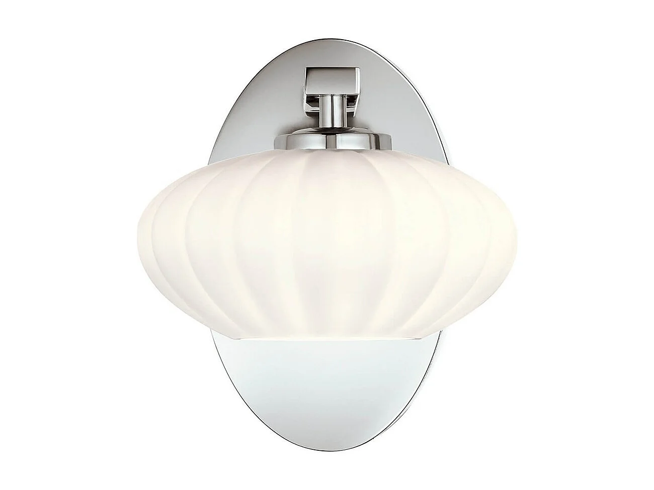 Elstead Kichler Pim Badrumsvägglampa polerad krom, 3000K, IP44