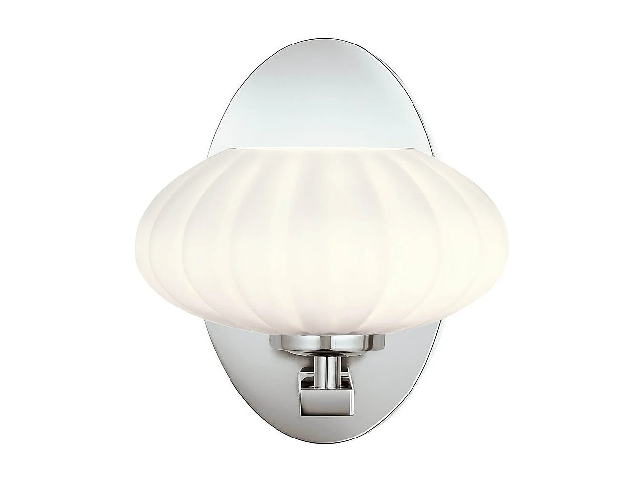 Elstead Kichler Pim Badrumsvägglampa polerad krom, 3000K, IP44