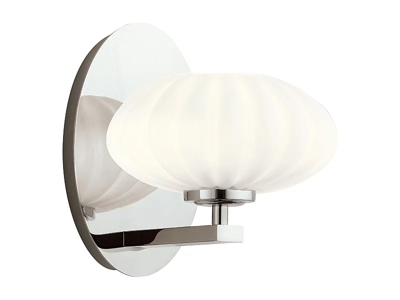 Elstead Kichler Pim Badrumsvägglampa polerad krom, 3000K, IP44