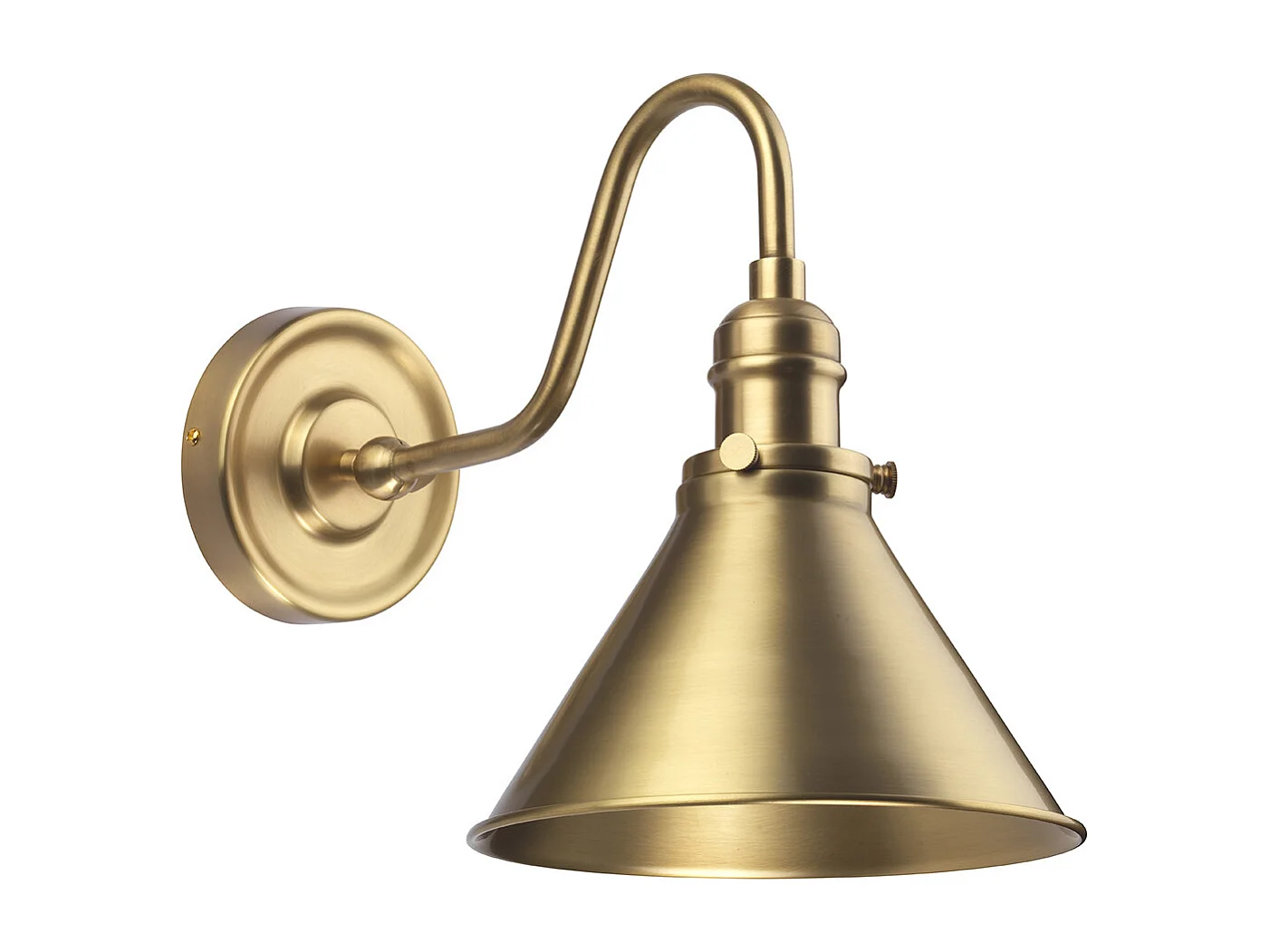 Elstead Provence - Applique da interno a 1 luce in ottone invecchiato, attacco E27