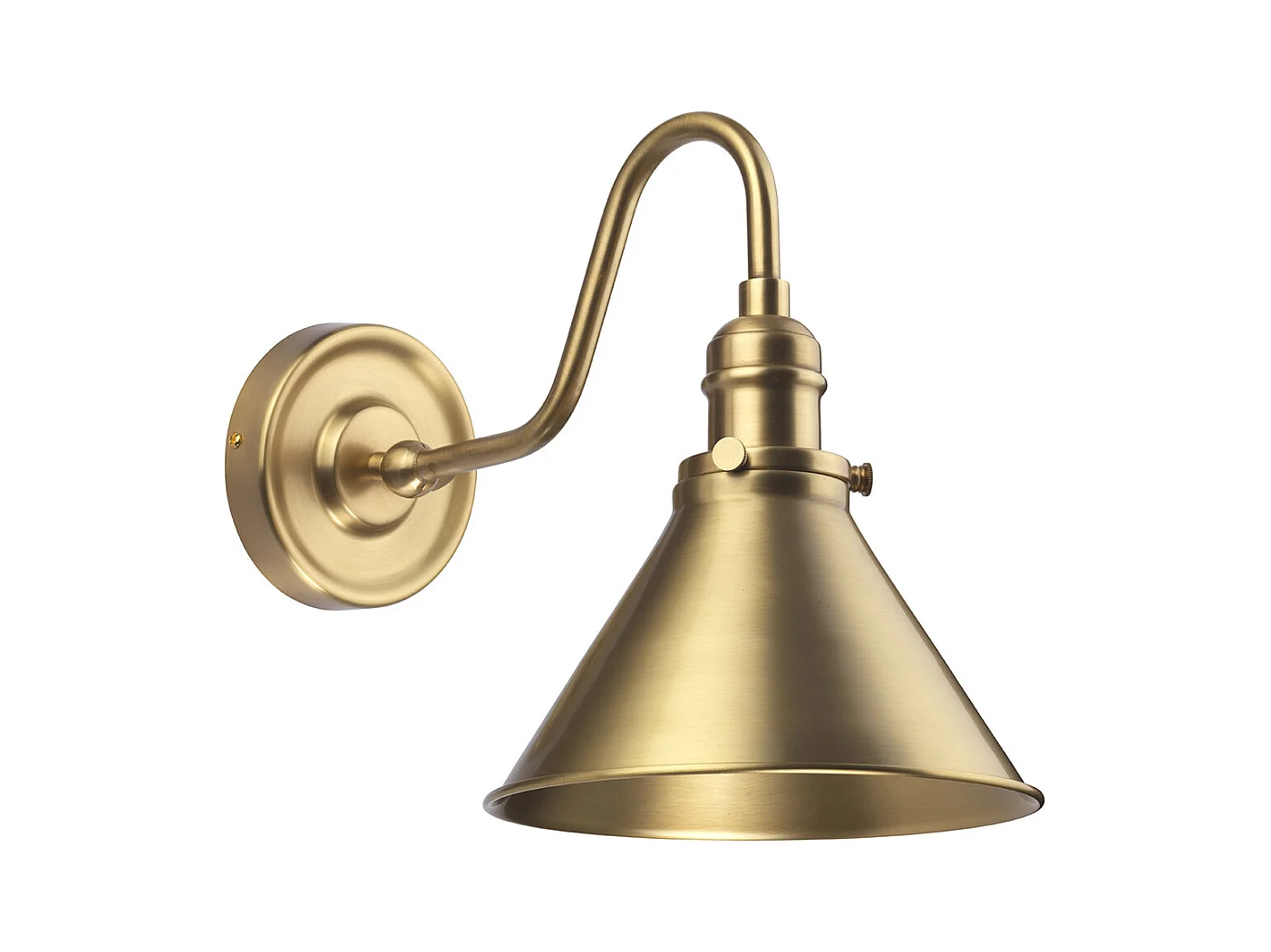 Elstead Provence - Applique da interno a 1 luce in ottone invecchiato, attacco E27