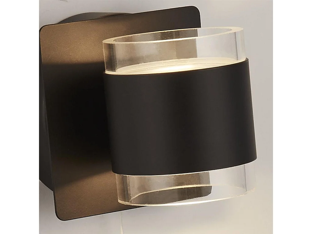 Searchlight Tumbler Applique murale à 2 lumières pour salle de bain IP44 3000K