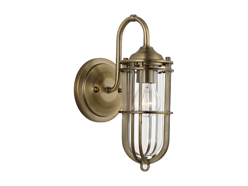 Urban Restoration Applique 1 Luce Feiss Ottone Antico Scuro IP44