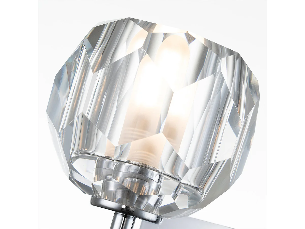 Elstead Quoizel Regalia Vägglampa polerad krom, 3000K, IP44