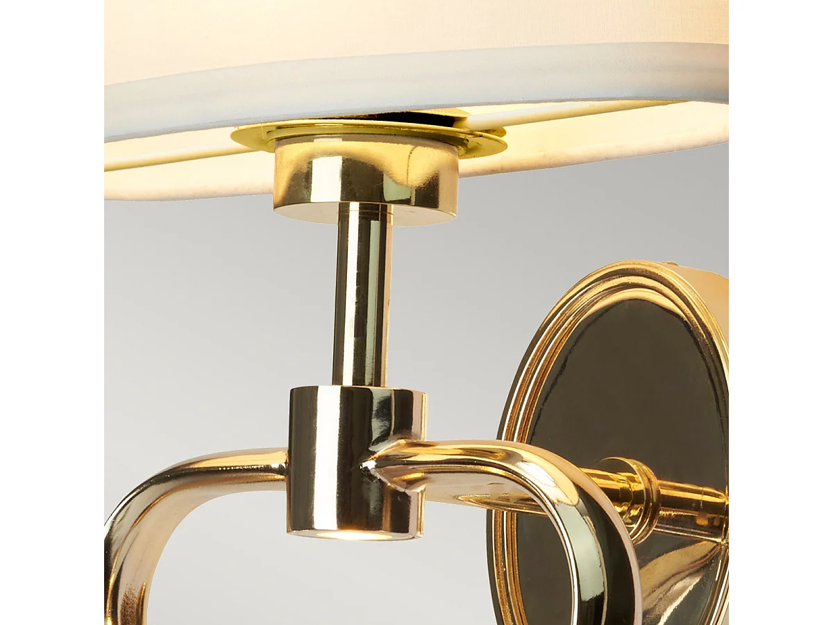 Elstead Falmouth - 2 Licht Innenwandleuchte Gold, G9