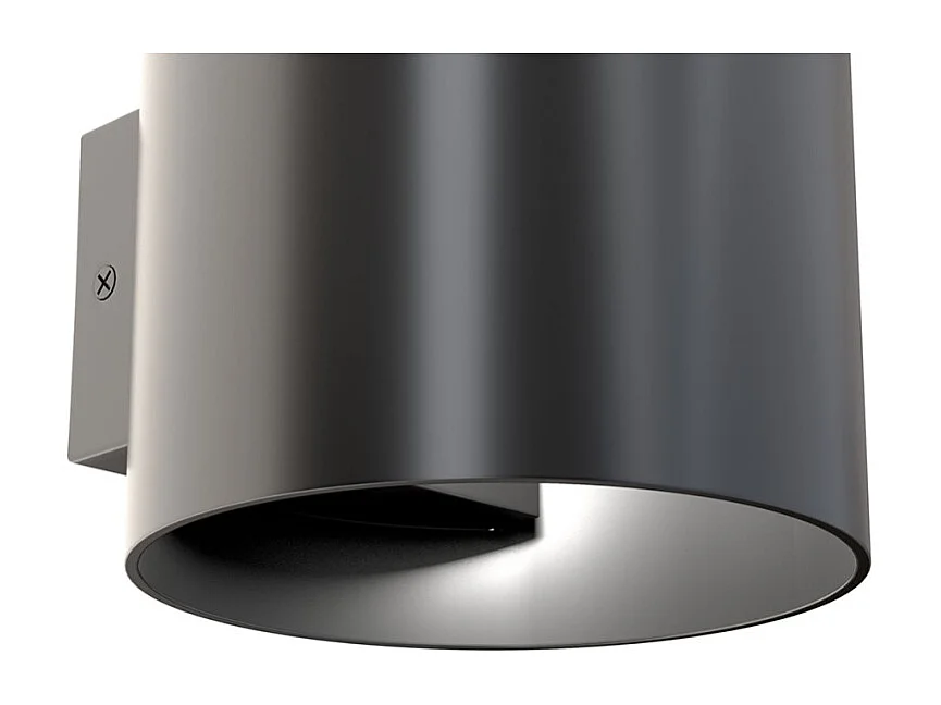 Maytoni Rond Technische Rond Black oben unten Wandleuchte