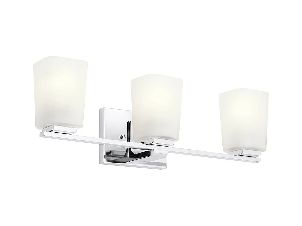 Elstead Kichler Roehm Lampada da parete per bagno Cromo lucido, IP44