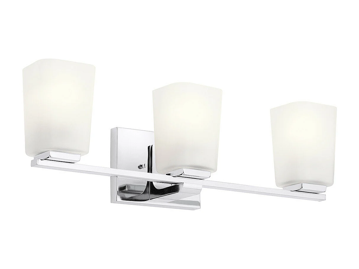 Elstead Kichler Roehm Badezimmer-Wandleuchte Chrom poliert, IP44