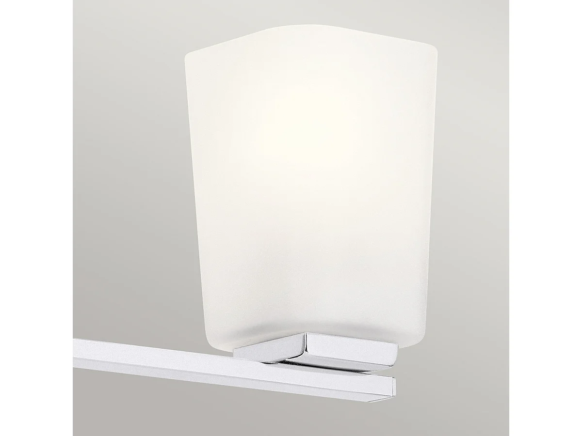 Elstead Kichler Roehm Badezimmer-Wandleuchte Chrom poliert, IP44