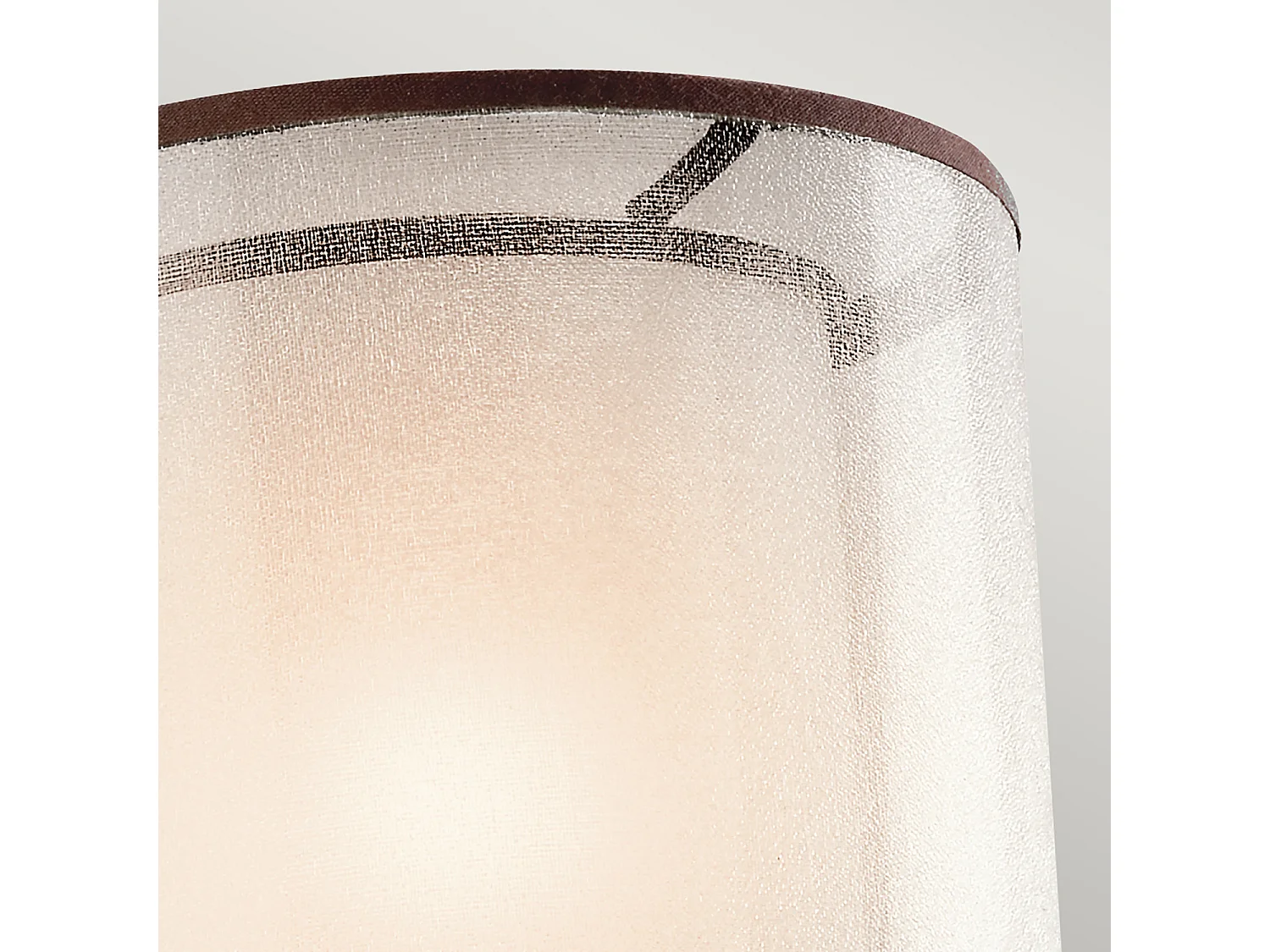 Elstead Lacey - 1 Licht Wand Licht Mission Bronze, E14