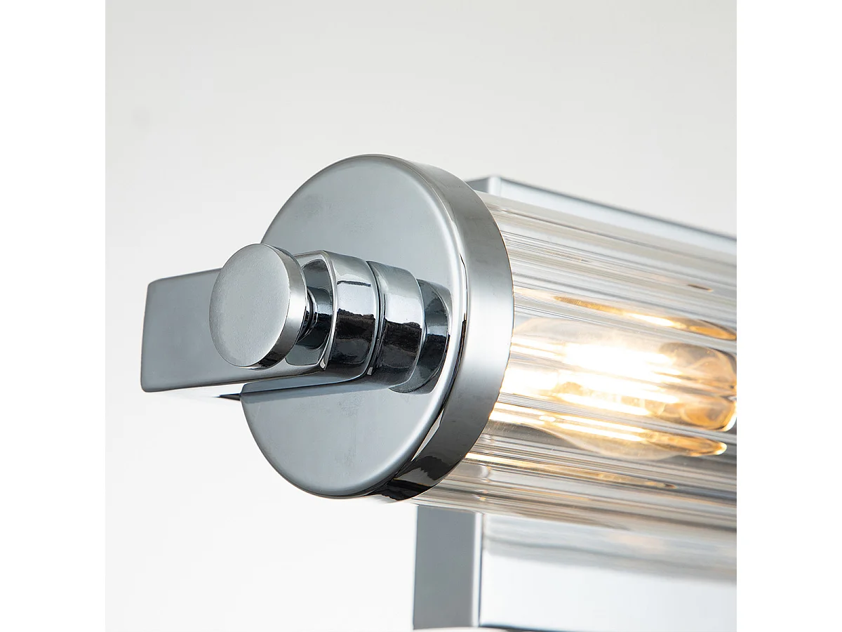 Elstead Kichler Azores Lampada da parete per bagno Cromo lucido, IP44