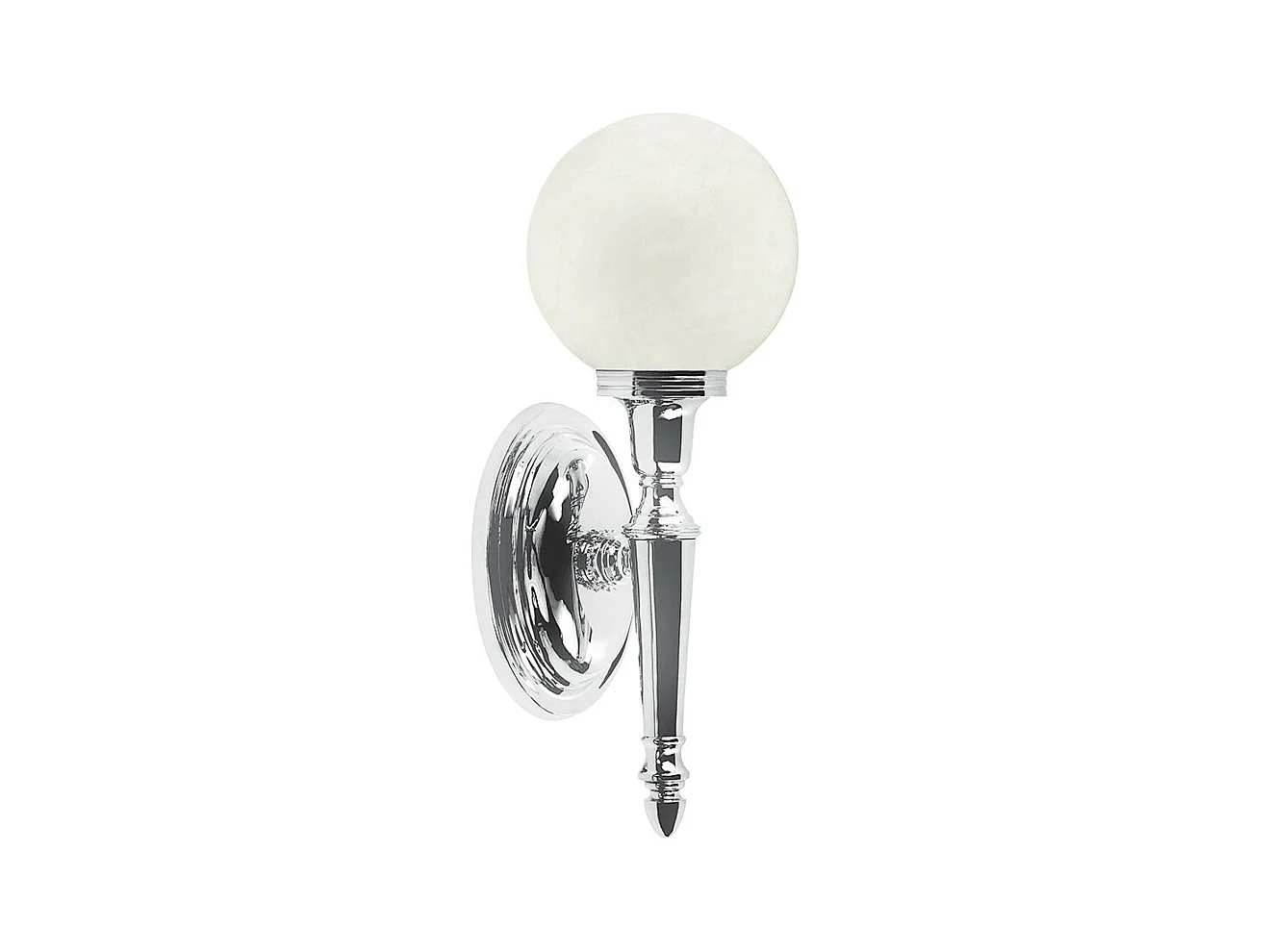 Elstead Dryden - Applique da parete per bagno 1 luce Cromo lucido IP44, G9