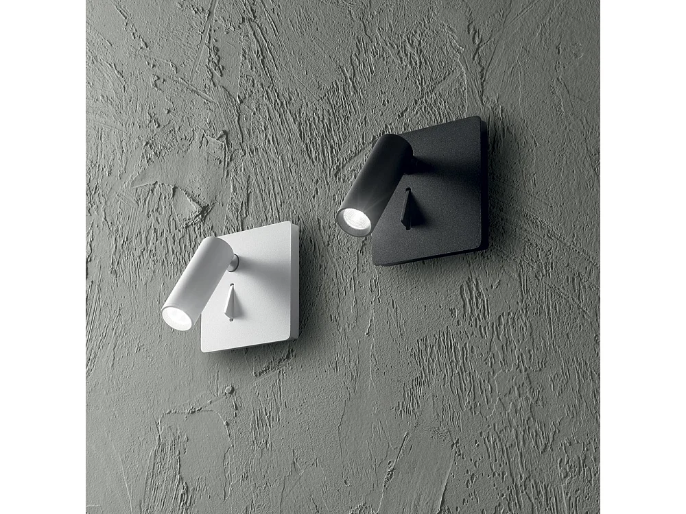 Ideal Lux LITE - Integrierte LED-Innenlesewandleuchte 1 Hellweiß 3000K