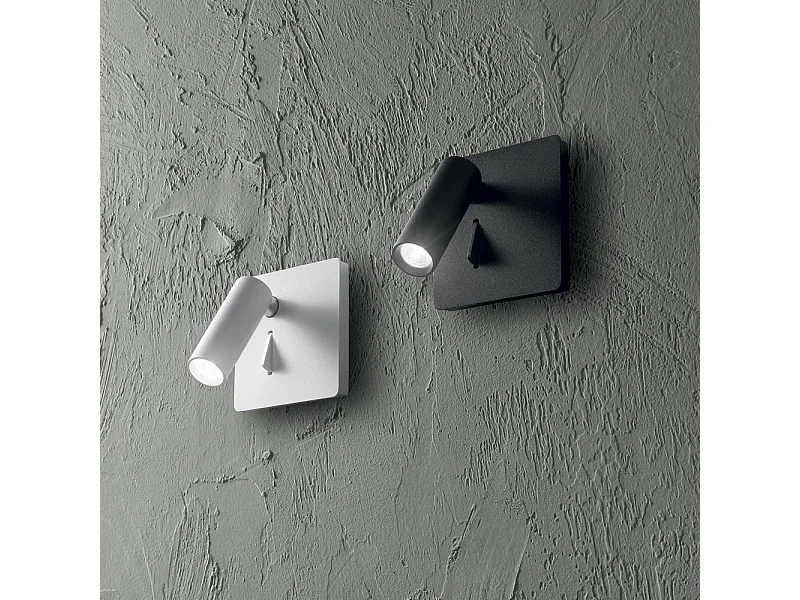 Ideal Lux LITE - Lámpara de pared de lectura interior LED integrada 1 luz blanca 3000K