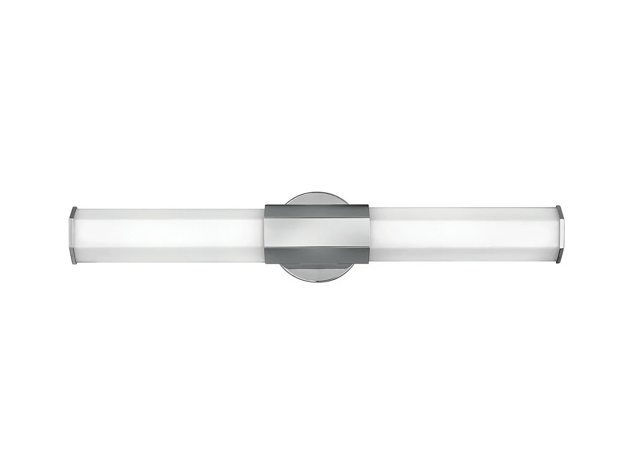 Elstead Hinkley Facet Lampada da parete LED integrata per bagno Cromo lucido, 3000K, IP44