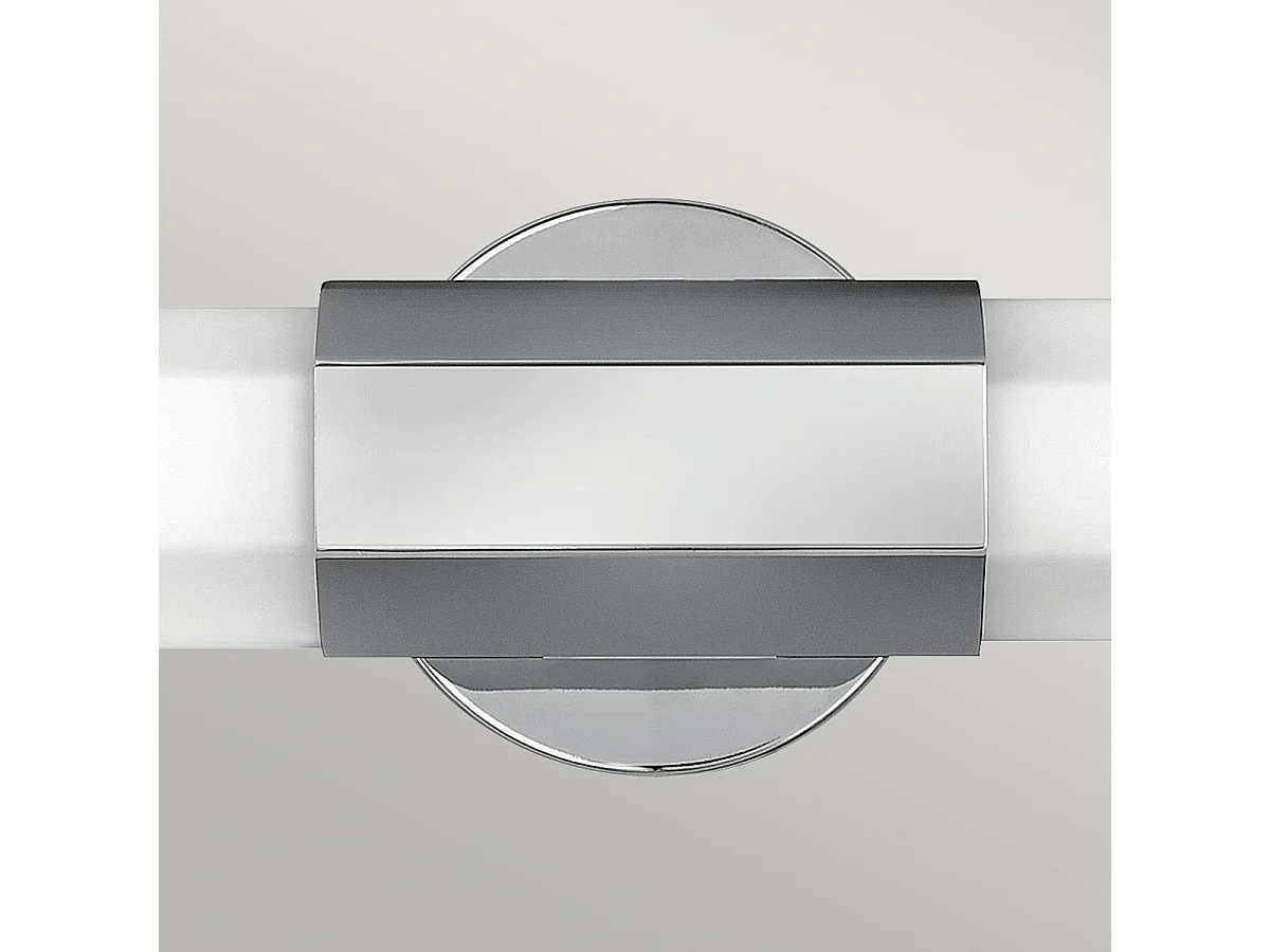 Elstead Hinkley Facet Lampada da parete LED integrata per bagno Cromo lucido, 3000K, IP44