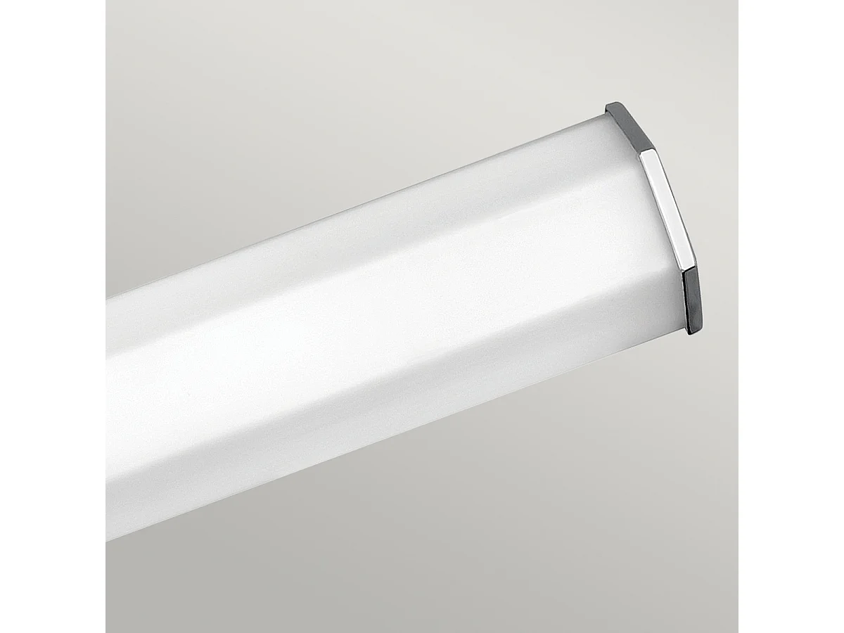 Elstead Hinkley Facet Lampada da parete LED integrata per bagno Cromo lucido, 3000K, IP44