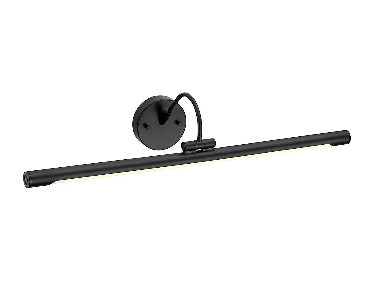 Elstead Alton - Lampada da parete a LED 1 luce grande nero