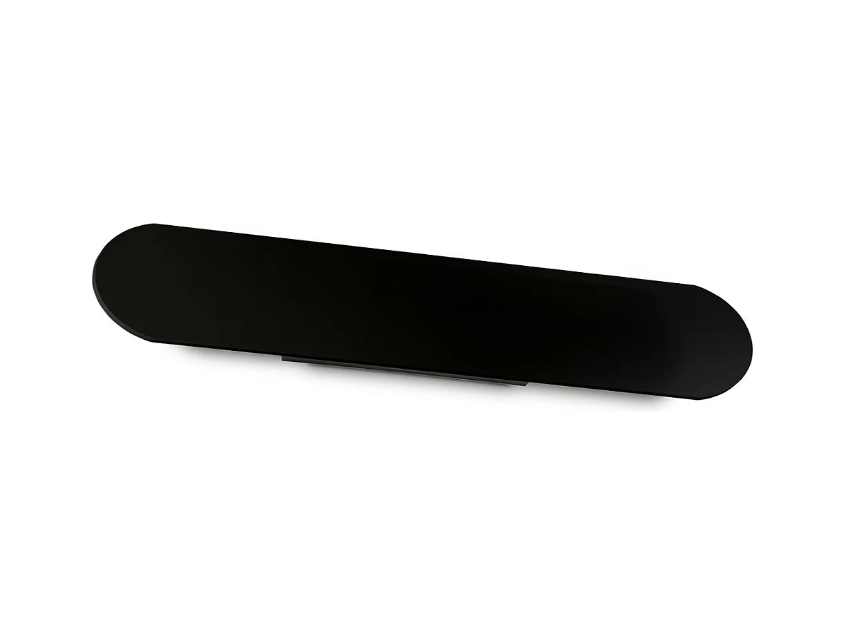 Ideal Lux ECHO Breite, bündig integrierte LED-Wandleuchte, schwarz, 60 cm, 3000 K