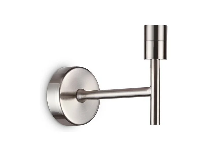 Ideal Lux SET UP Lampada da Parete Nichel Senza Paralume