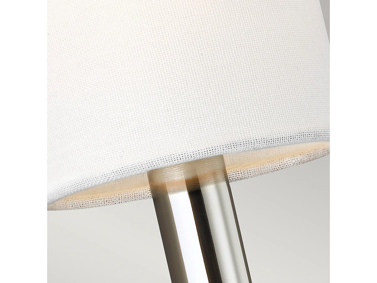 Lampada da parete a 1 luce Elstead Brianna, nichel lucido, E14