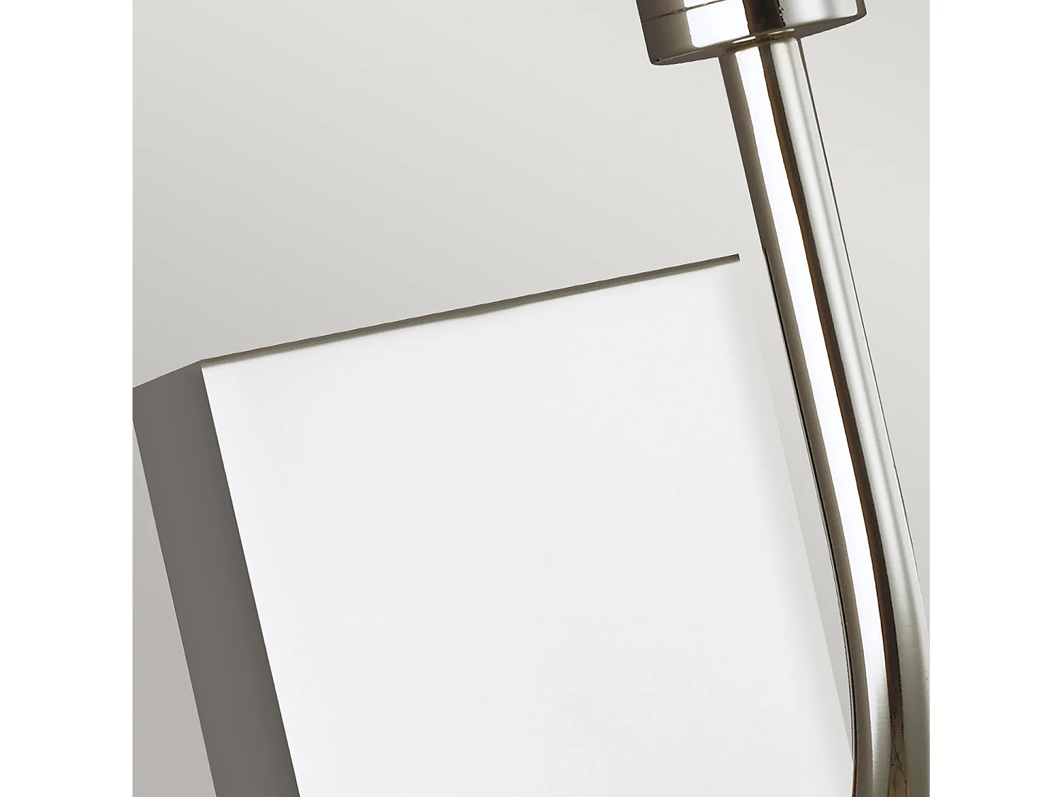 Lampada da parete a 1 luce Elstead Brianna, nichel lucido, E14