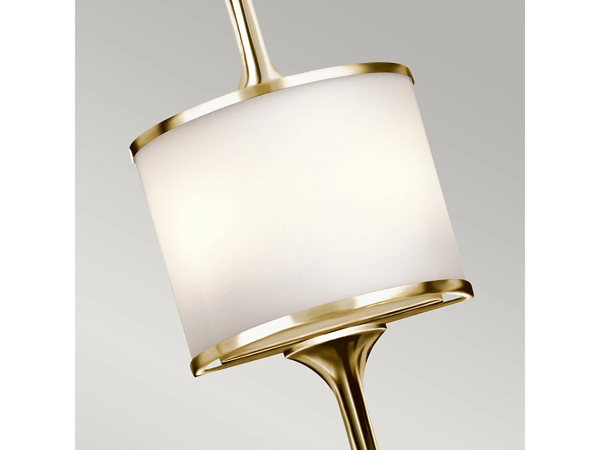 Elstead Mona - Applique per bagno a 2 luci Ottone lucido IP44, G9