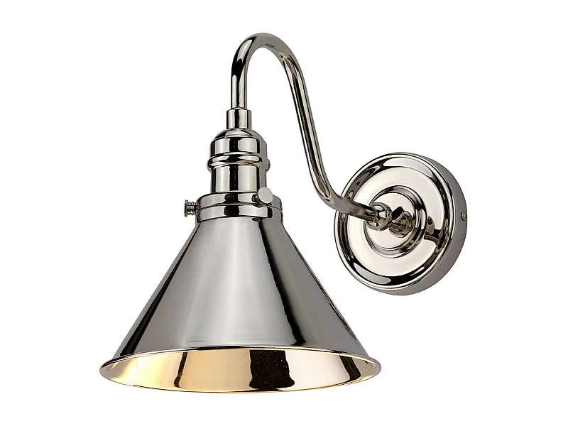 Elstead Provence - Applique da interno a 1 luce Nichel lucido, E27