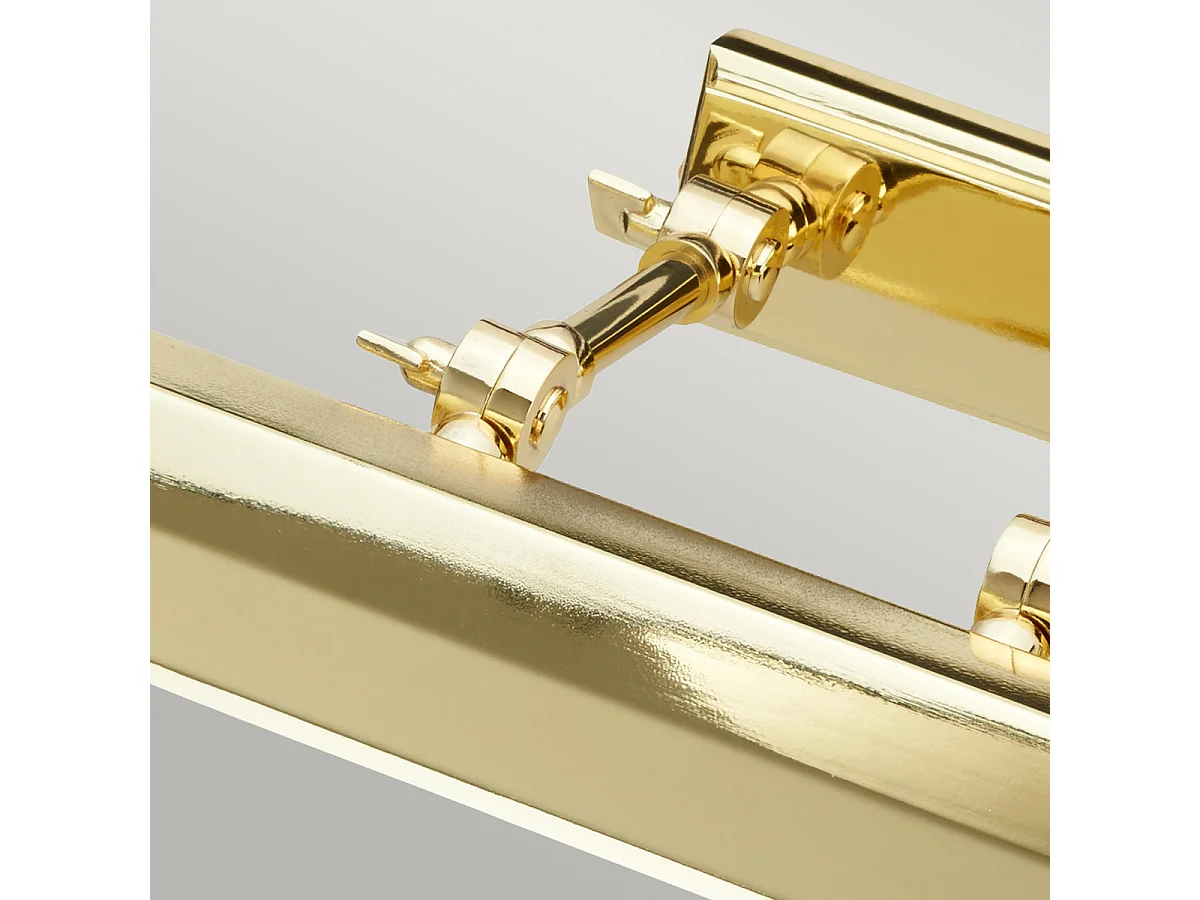 Elstead Chawton - 4 Licht Großbild Wandleuchte Messing, E14