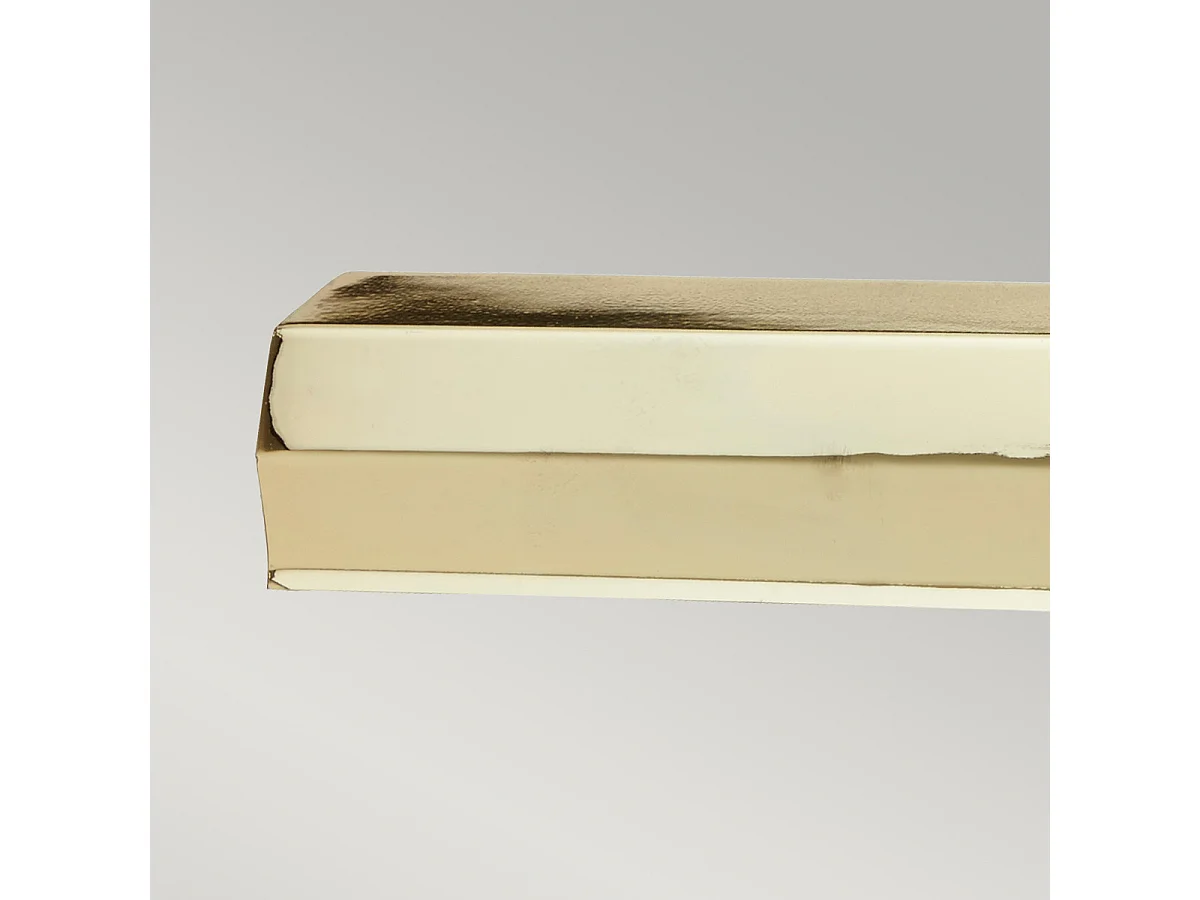 Elstead Chawton - 4 Licht Großbild Wandleuchte Messing, E14