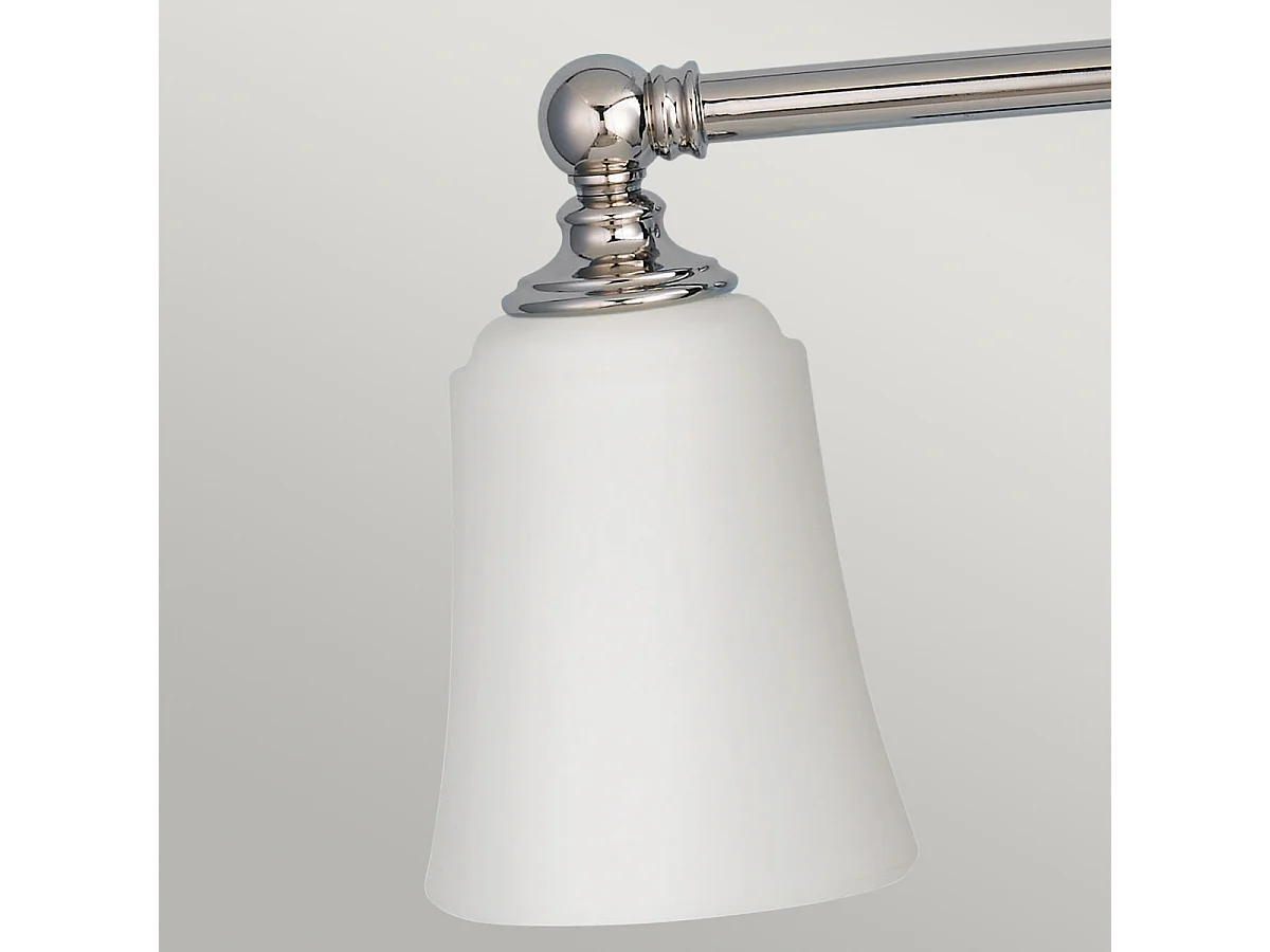 Elstead Huguenot Lake - 3 Licht Badezimmer über Spiegel Licht Chrom poliert IP44, G9