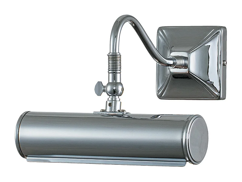 Elstead Picture Light Petite applique murale à 1 lumière, chrome poli, E14
