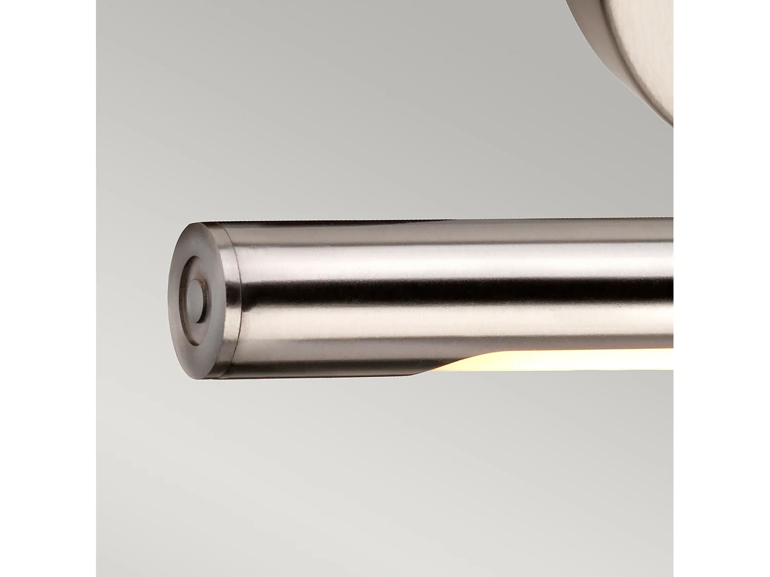 Elstead Alton LED 1 Ljus Liten Bild Vägglampa Borstad Nickel