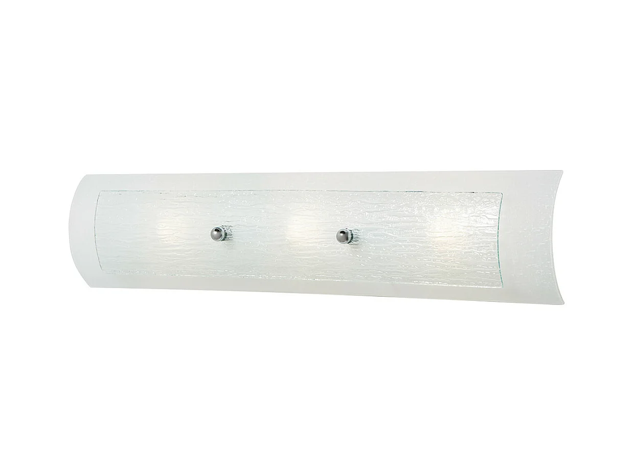 Elstead Duet Applique murale à 3 ampoules pour salle de bain, chrome poli IP44, G9