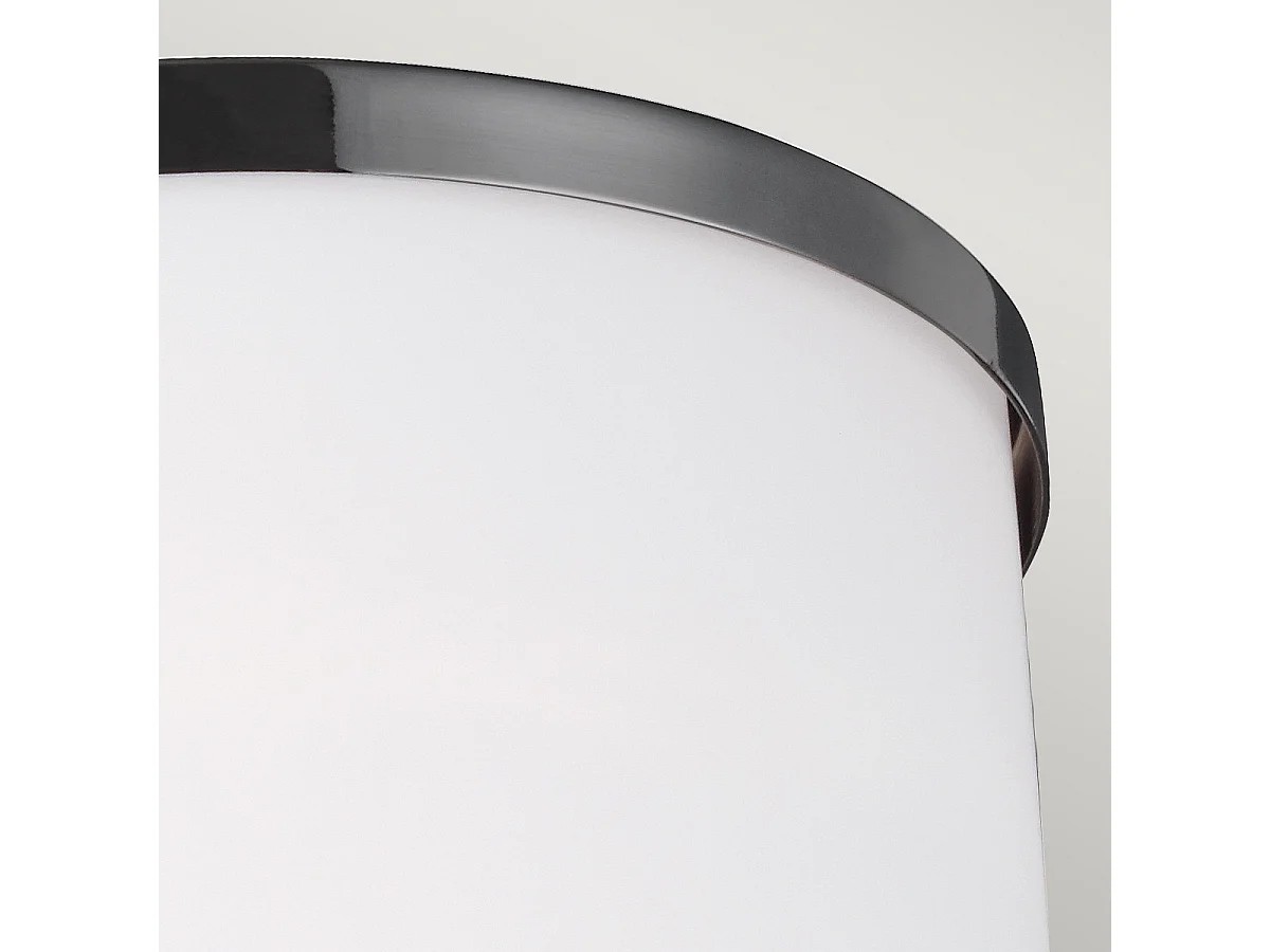 Elstead Prospect Park - 1 Licht Innenwandleuchte Satin Nickel, Chrom, Chrom, E27