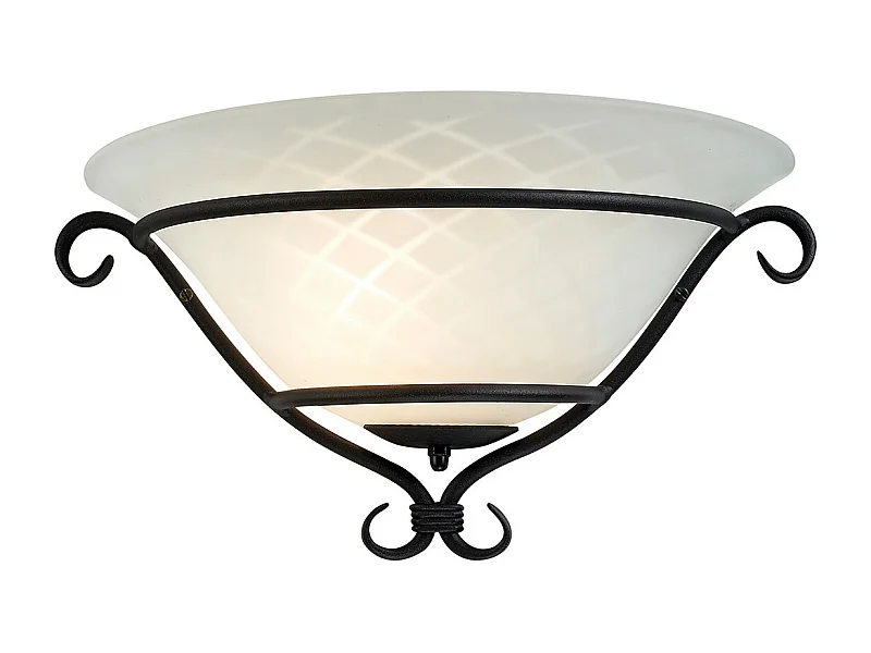 Elstead Torchiere 1 Light Indoor Wall Uplighters Svart, E27