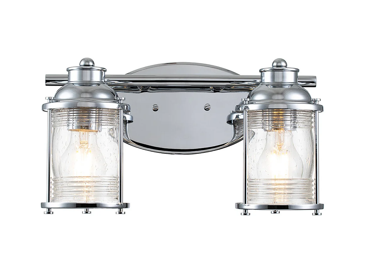 Elstead Kichler Ashland Lampada da parete Cromo Lucido, IP44