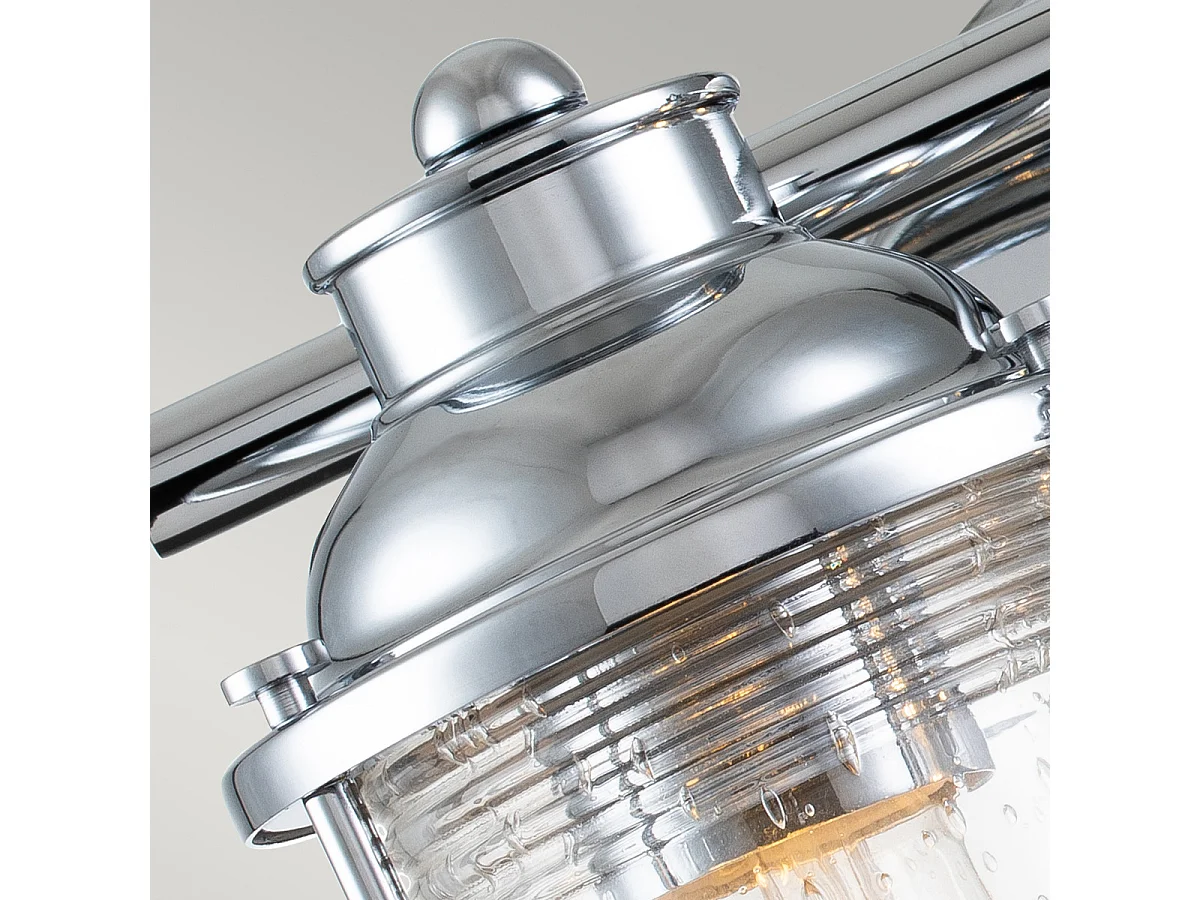 Elstead Kichler Ashland Wandleuchte Chrom poliert, IP44