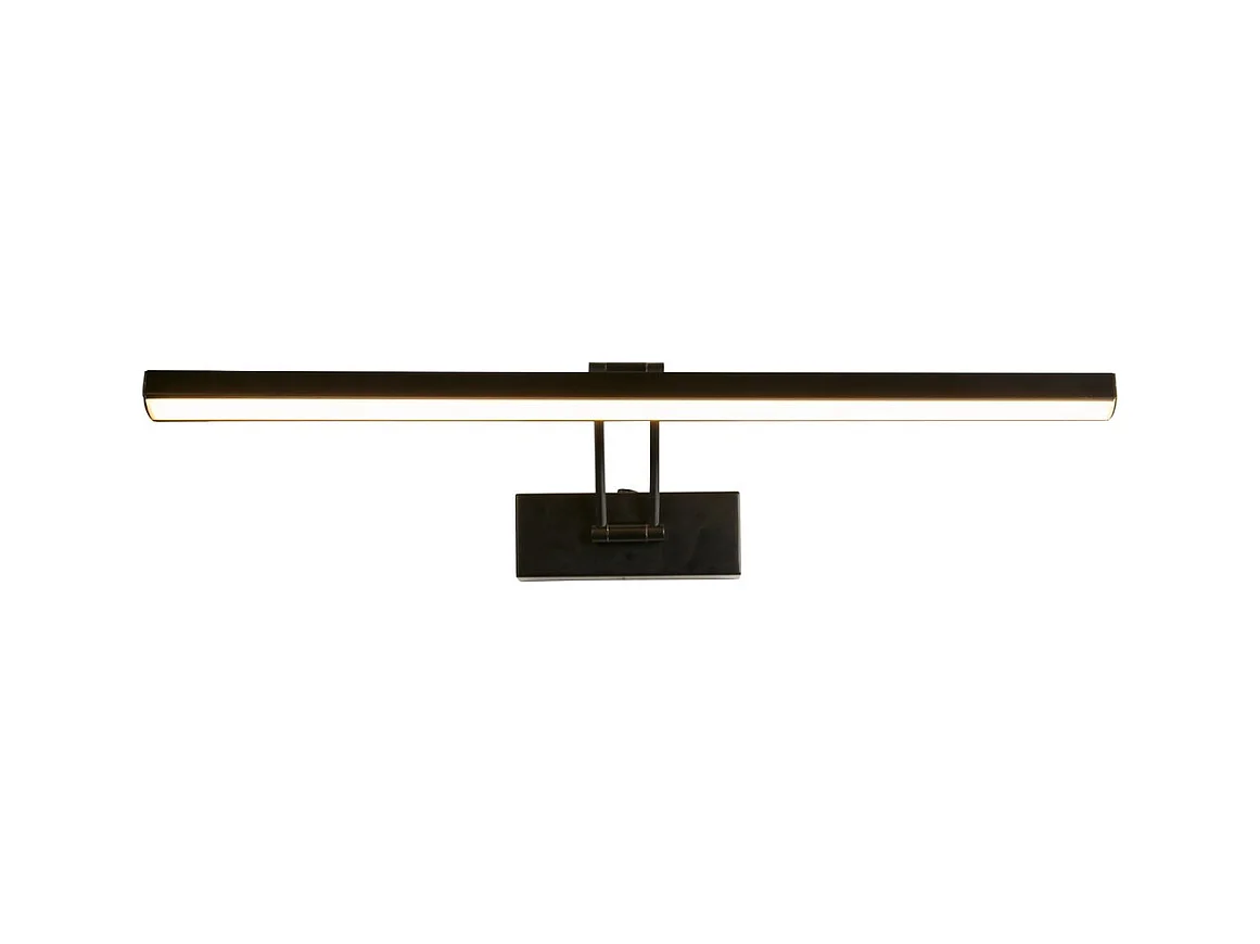 Searchlicht Rhodes 60 cm Bilderleuchte aus schwarzem Metall
