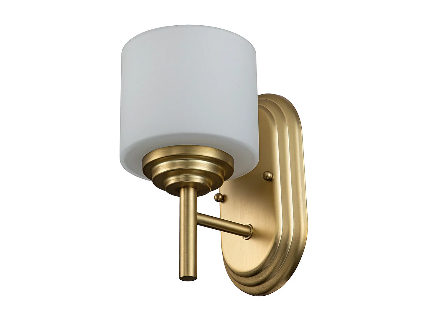 Elstead Feiss Malibu Lampada da parete in ottone spazzolato, IP44