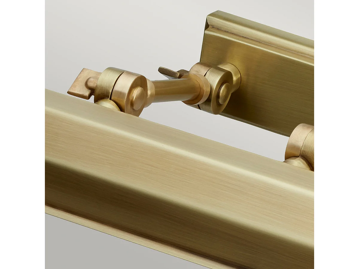 Elstead Chawton 2 Ljus Medium Picture Vägglampa Mässing, E14