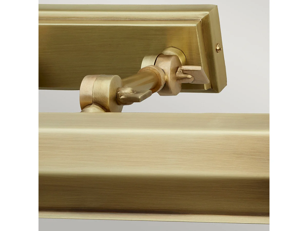 Elstead Chawton 2 Ljus Medium Picture Vägglampa Mässing, E14