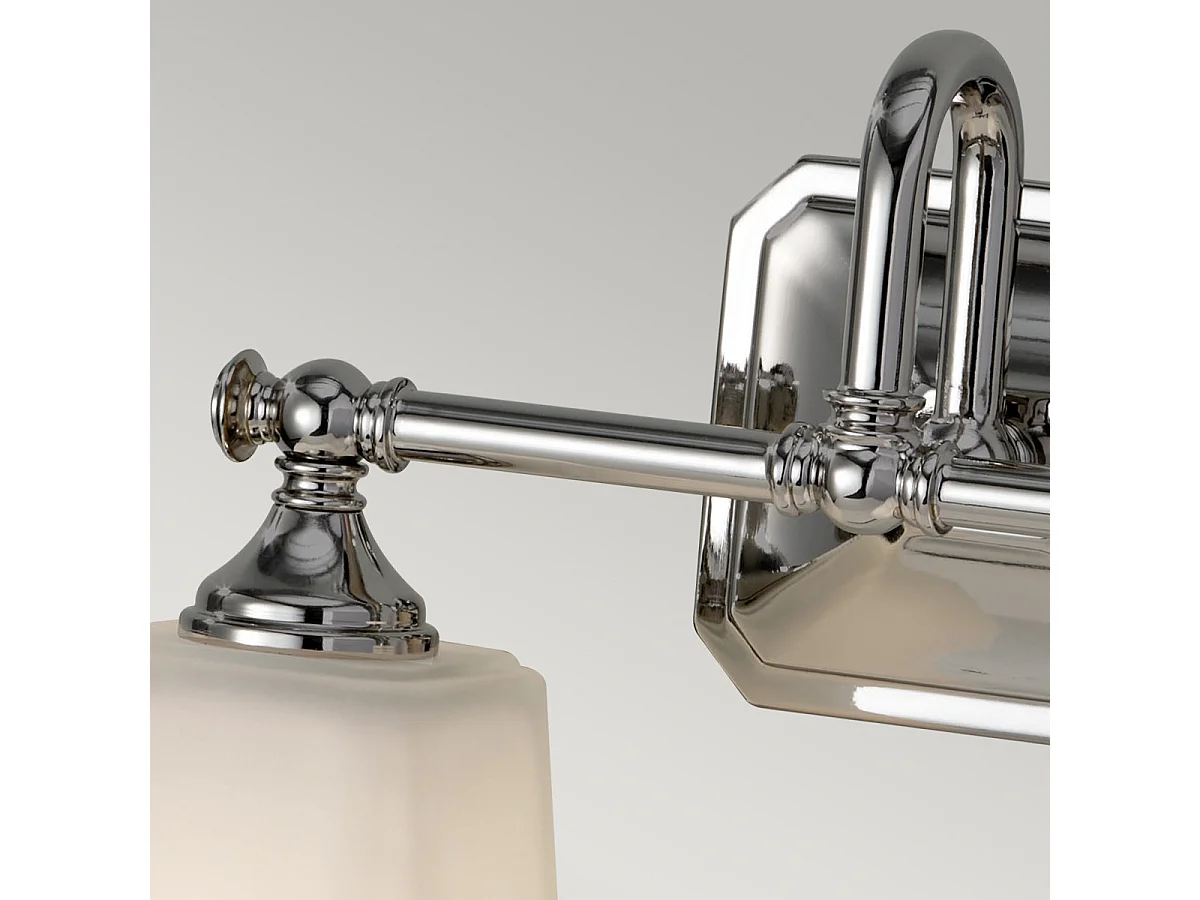 Elstead Concord 2 ljus badrum över spegel ljus polerad krom IP44, G9