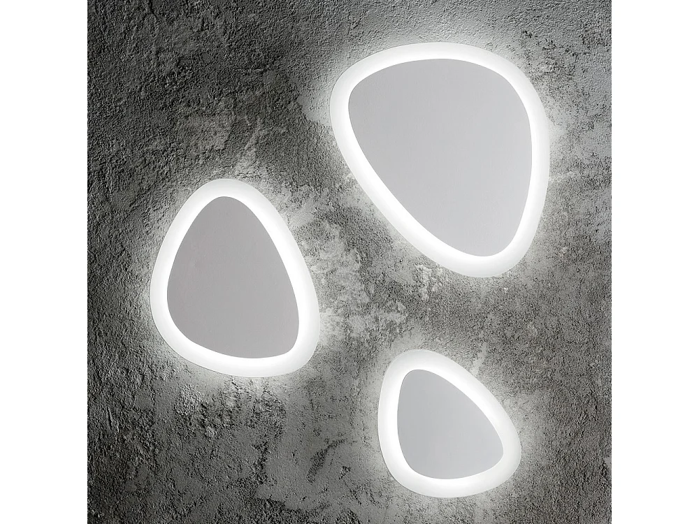 Ideal Lux Gingle - Applique LED integrata Bianca