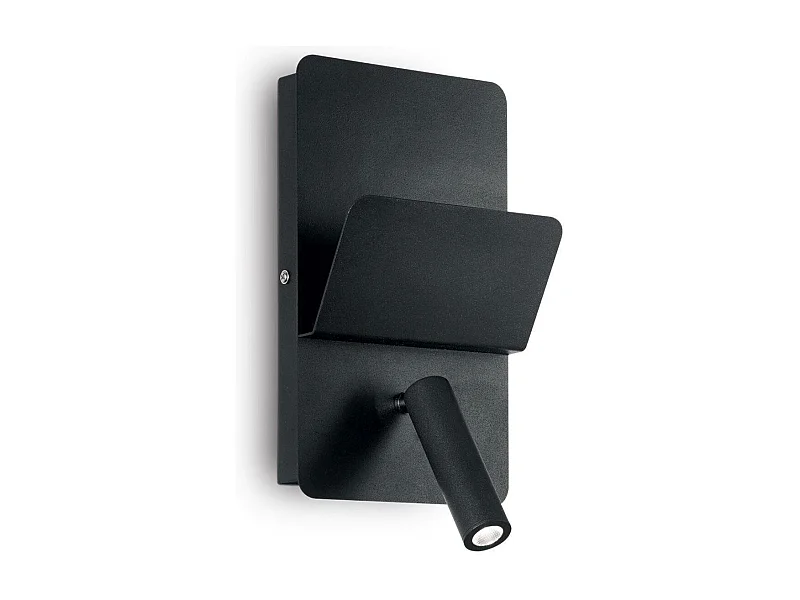 Ideal Lux Read - Applique LED 1 luce Nera